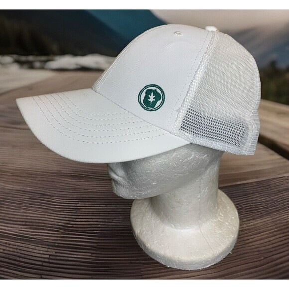 Oak Hill School Embroidered Logo White Mesh Adjustable Hat - Picture 1 of 9